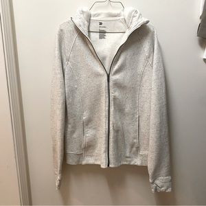 All in motion Space Gray Zip Up Hoodie Women’s Size XL extra large.